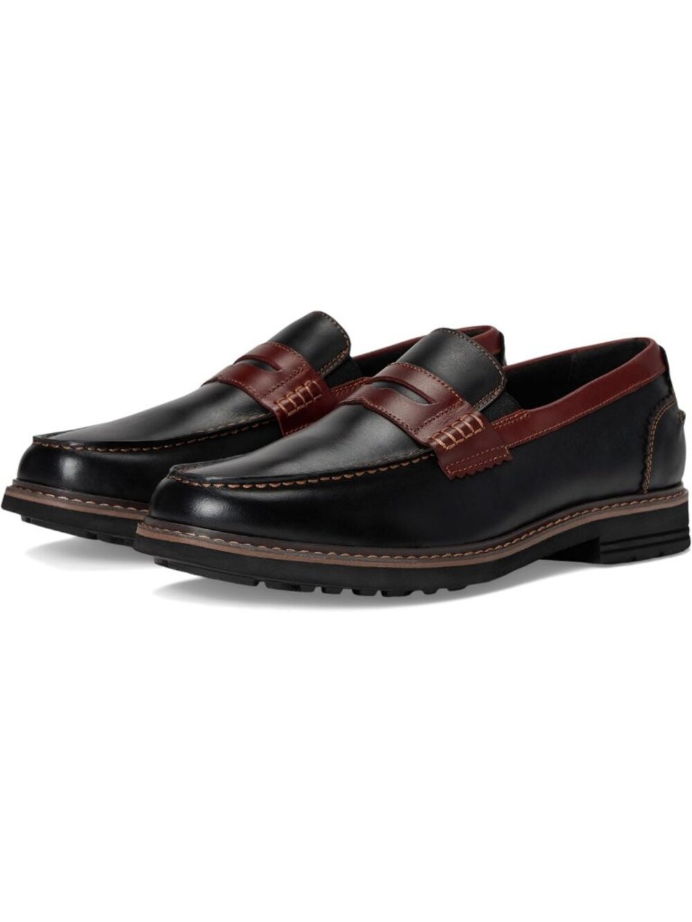 Stylish Men's Moc Toe Penny Loafers | Comfortable Casual Footwear for Every